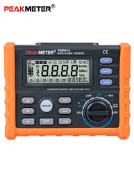 Multimètre de Digital automatique/manuel d'appareil de contrôle de boucle de la gamme RCD pour le voyage de GFCI - courant/temps