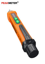 Non stylo électronique de détecteur de tension CA de contact avec le bruit de 3 sortes et l'alarme de LED