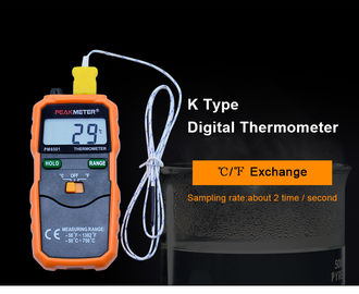 Mètre d'humidité de Temp de haute précision, de mise hors tension hygromètre automatique de thermomètre numérique