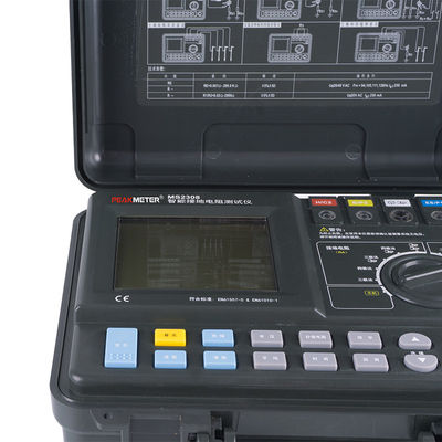 Testeur de résistance de terre portable Grande capacité de mémoire Données rapides Idéal pour les ingénieurs de terrain et les techniciens électriciens