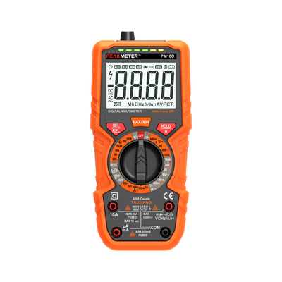 Mesureur de température électrique numérique multimètre Véritable RMS voltmètre