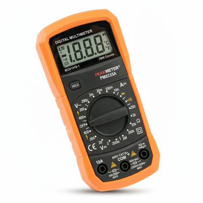 Approx. 110g Fonction de maintien des données du multimètre numérique portatif et circuit de protection PTC pour la résistance